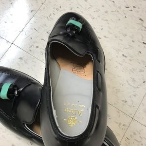 Alden black shoes